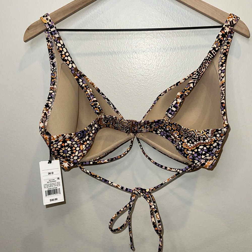 5/$15 Shade & Shore Multi-Colored Bikini Top - Picture 4 of 14